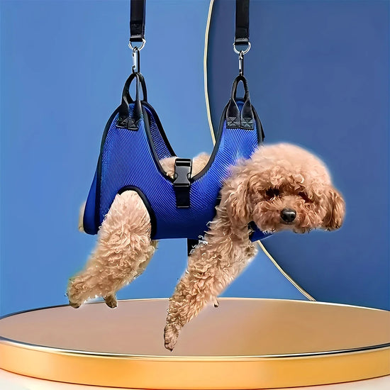 Pet Grooming Hammock | Anti-Scratch Restraint Bag for Nail Clipping | Cats & Dogs